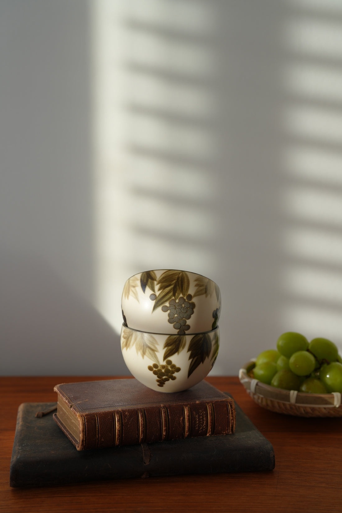 SiShuang Green Grape Coffee Cup & Saucer Collection