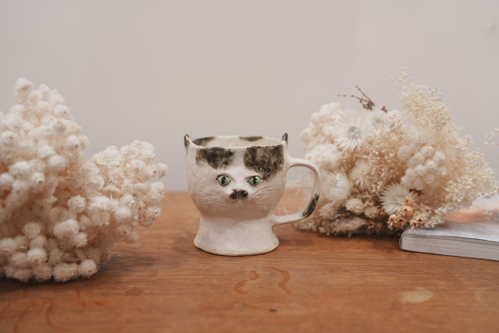 Shoko Matsuura 松浦唱子 Cat Mug SM04 #5 – Yochi Cups