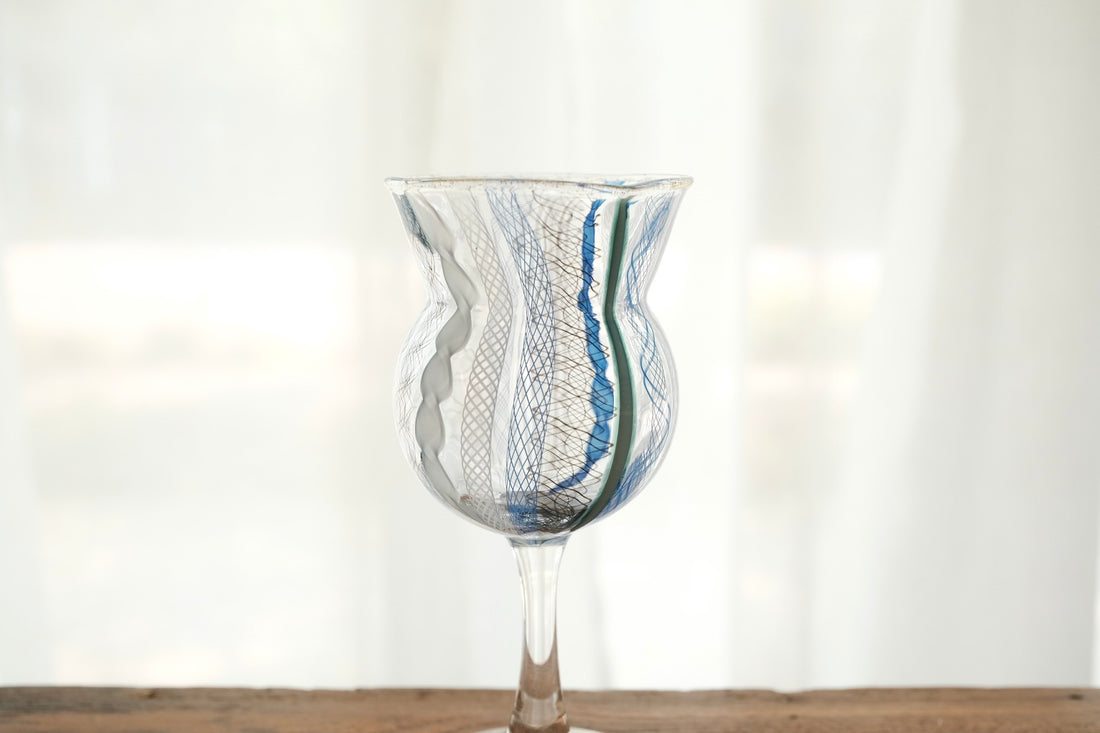 Makiko Kitagata 北形槙子 Lace Liqueur Glass MG09