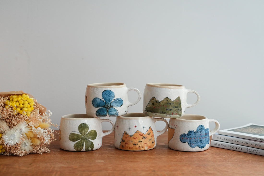 Hapun Pottery 拝志睦子 Mug HP03