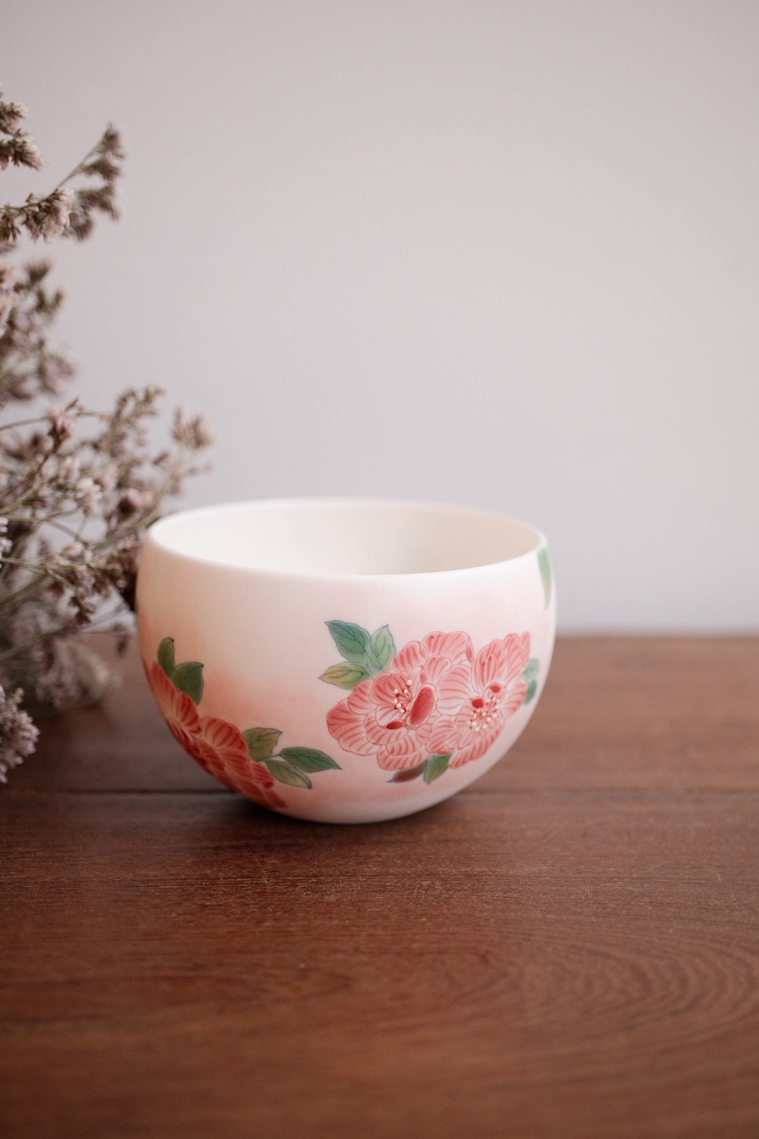 Baizhi Studio- Wild Rose Cat Coffee/Tea Egg Shape Cup