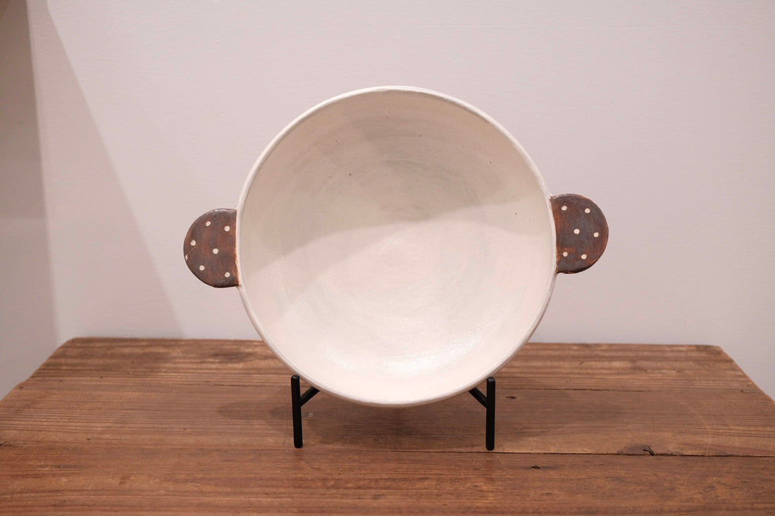 Emishi Kobo 池田匡優&美弥子 - Double Handled Plate EK18