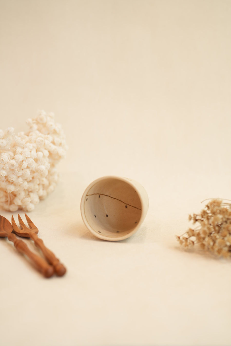 Chiho Yoshida 穗屋工房 Straight Cup -Line & Stars CY20