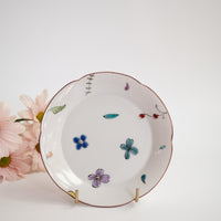 KANA KOBAYASHI 小林加奈 Small Flower Plate 13cm - KK06