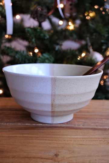 Minoware Ramen Bowl Don Bowl Yellow White