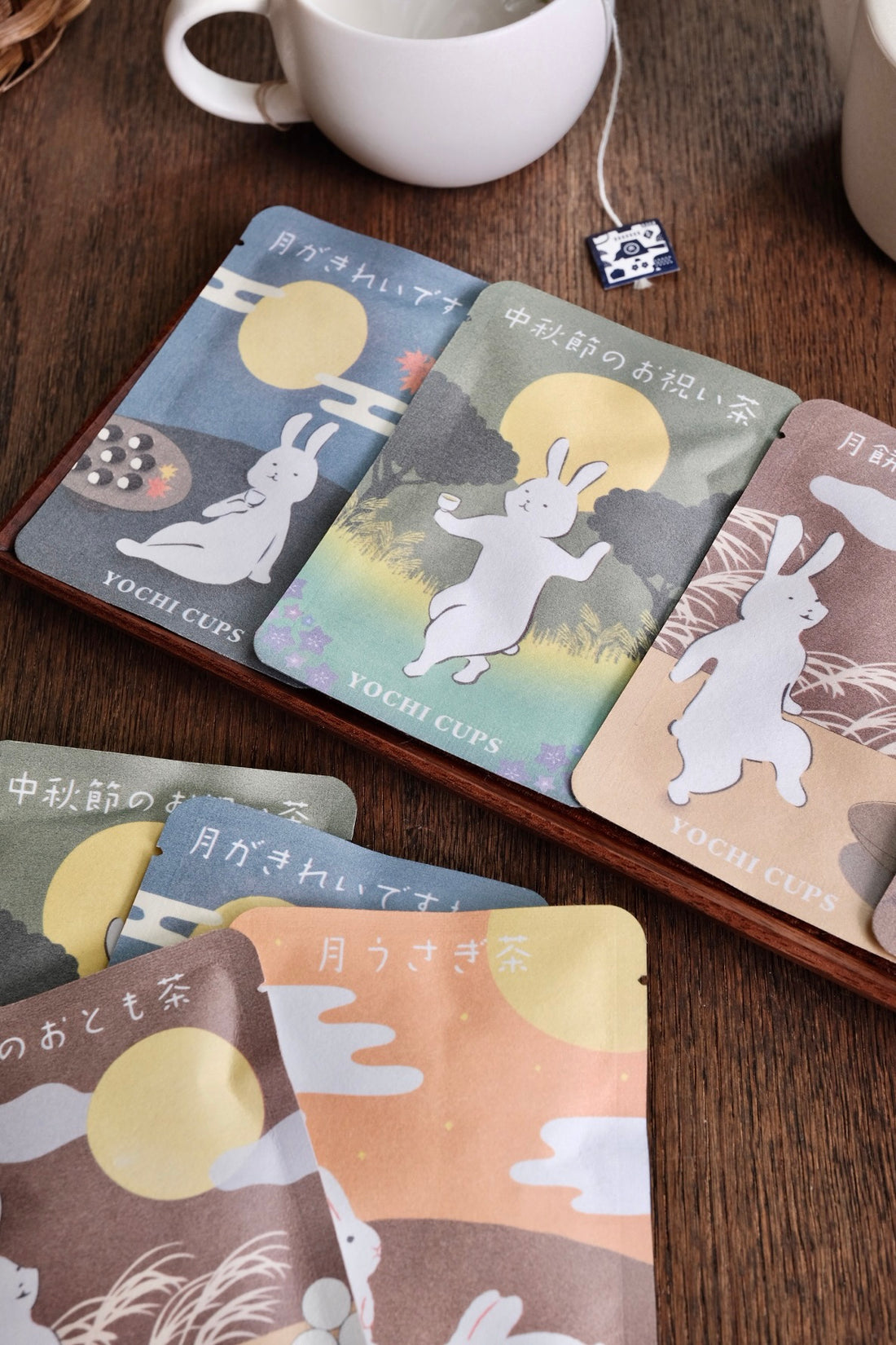 Kyoto Goencha x Yochi Cups Mid-Autumn Festival Tea