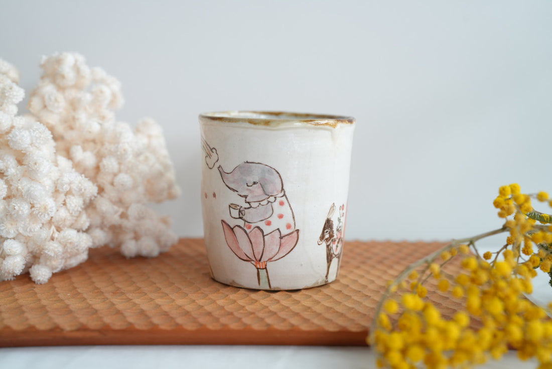 Sayo Horimizu 堀水小夜 Animal Handled Mug SH03