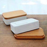Noda Horo White Series Enamel Butter Case