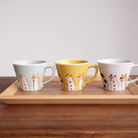 Hasami Ware Matte Cat Mug
