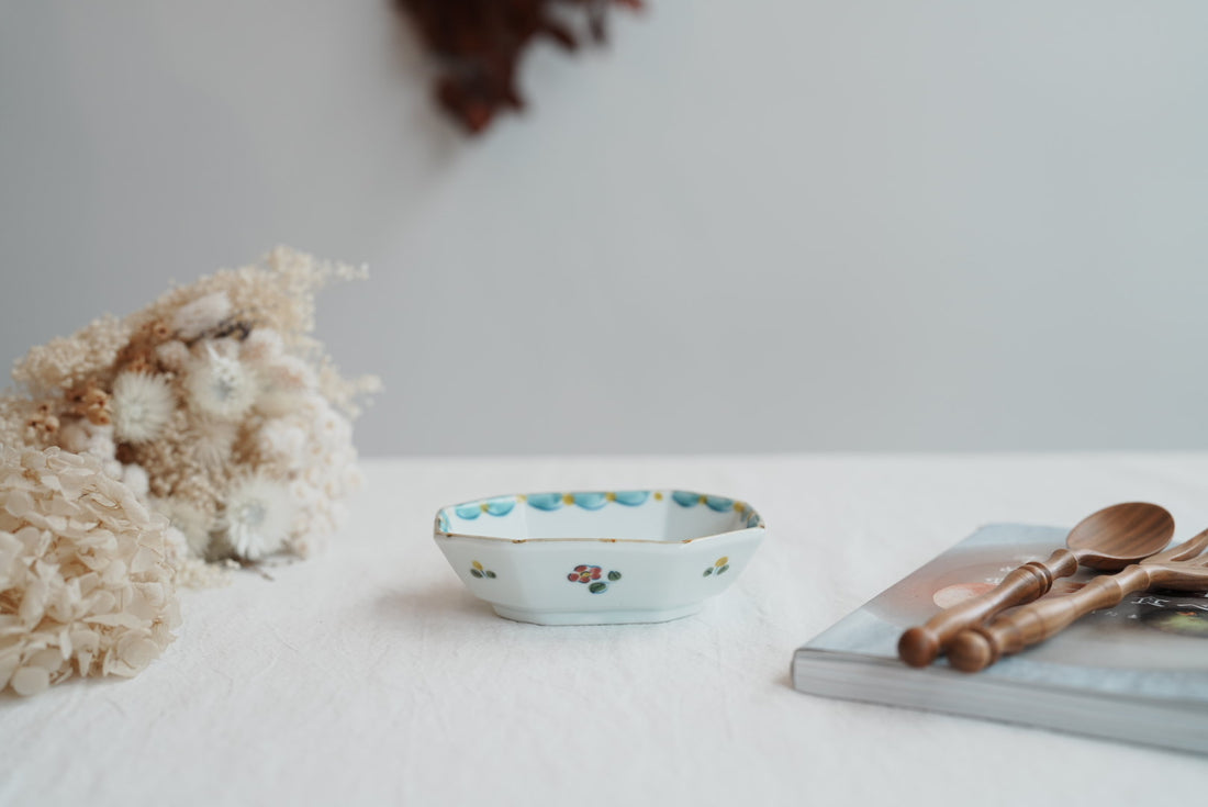 TATA Pottery Studio 田中大輝 & 田边桂- Porcelain Octagon Mini Bowl TP13 #3