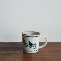 Kazuaki Shimura 志村和晃- Sometsuke Bird Motif Mug KAS05