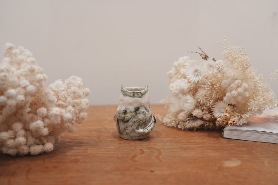 Shoko Matsuura 松浦唱子 Small Cat Flower Vase SM03 #2