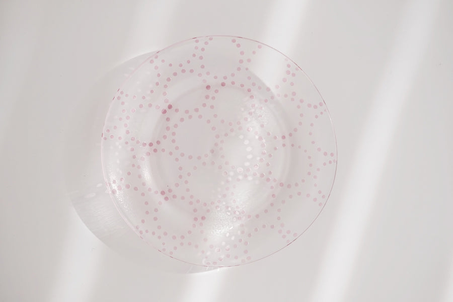 平井睦美Mutsumi Hirai 15cm plate tenn pink