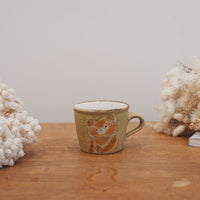 Tomoko Kubo コンガリ舍 Yellow Bear Mug TK08