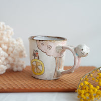 Sayo Horimizu 堀水小夜 Animal Handled Mug SH03