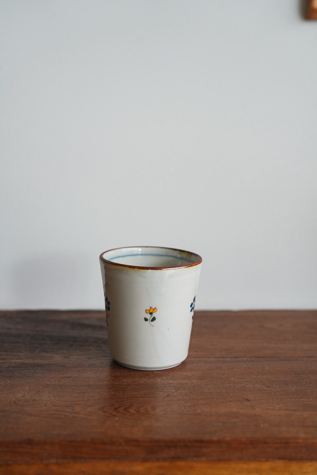 Kazuaki Shimura 志村和晃- Hand-Painted Floral Mug – Large KAS07