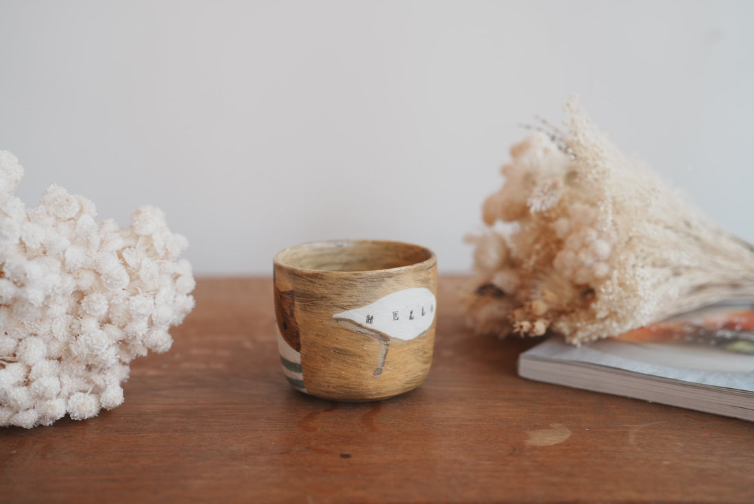 Fumiko Tsuchihashi 土橋文子 - Animal Mug FT02 #17