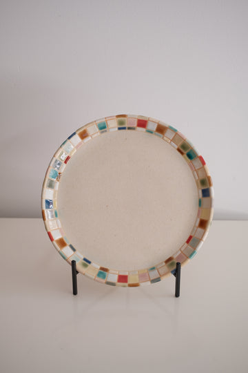 Makiko Furukawa 古川真紀子 Mosaic Plate - Medium