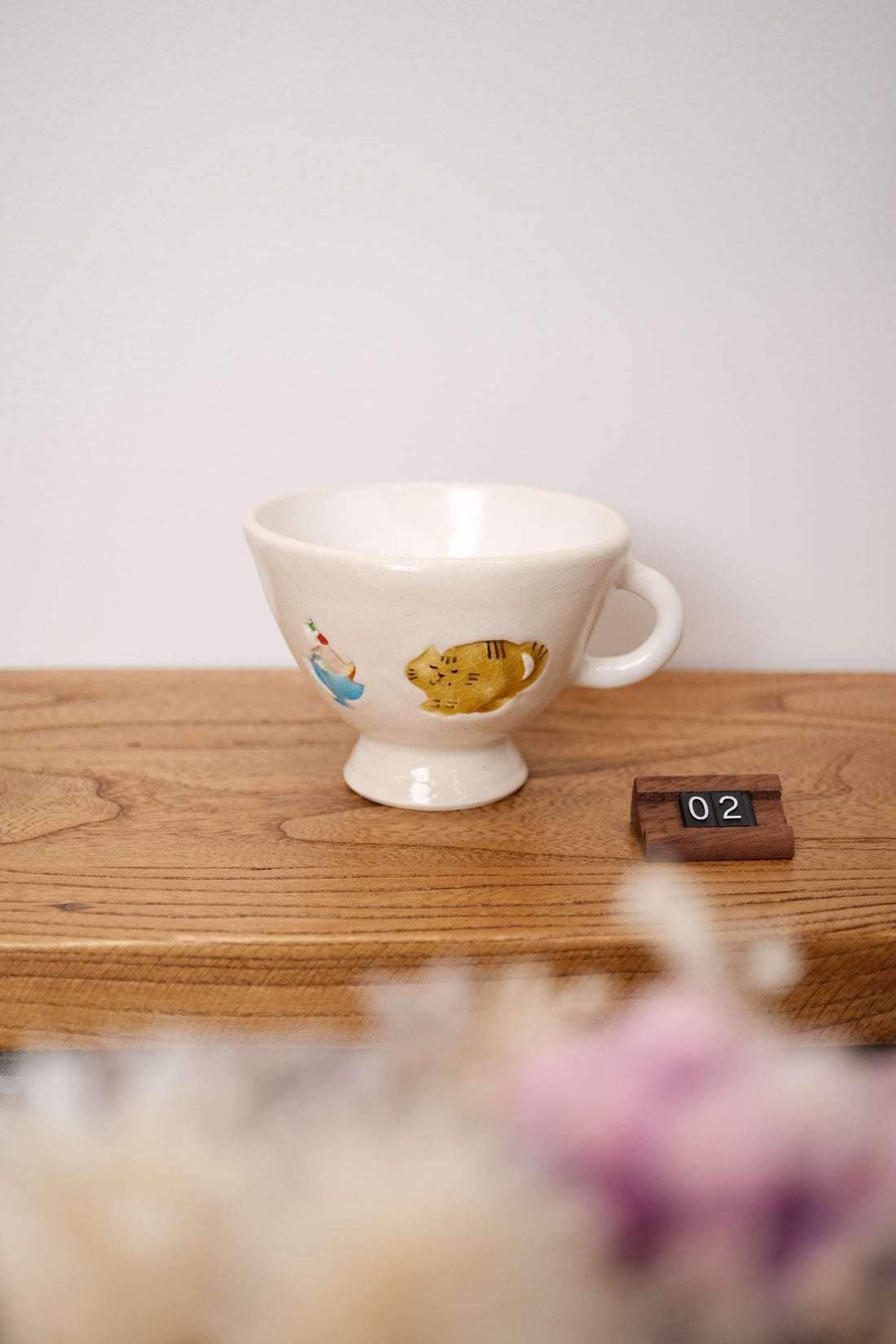 Fukuda Yuko 福田友子 Pedestal Mug FU04