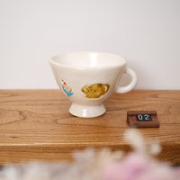 Fukuda Yuko 福田友子 Pedestal Mug FU04
