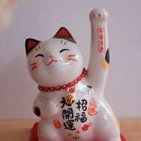 木村桜士堂 Ceramic Lucky Cat - Blessing