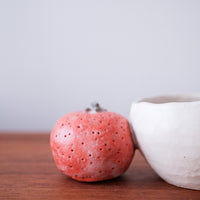 Atsumi Honda 本田あつみ Spouted Bowl with Orange Handle - AH33