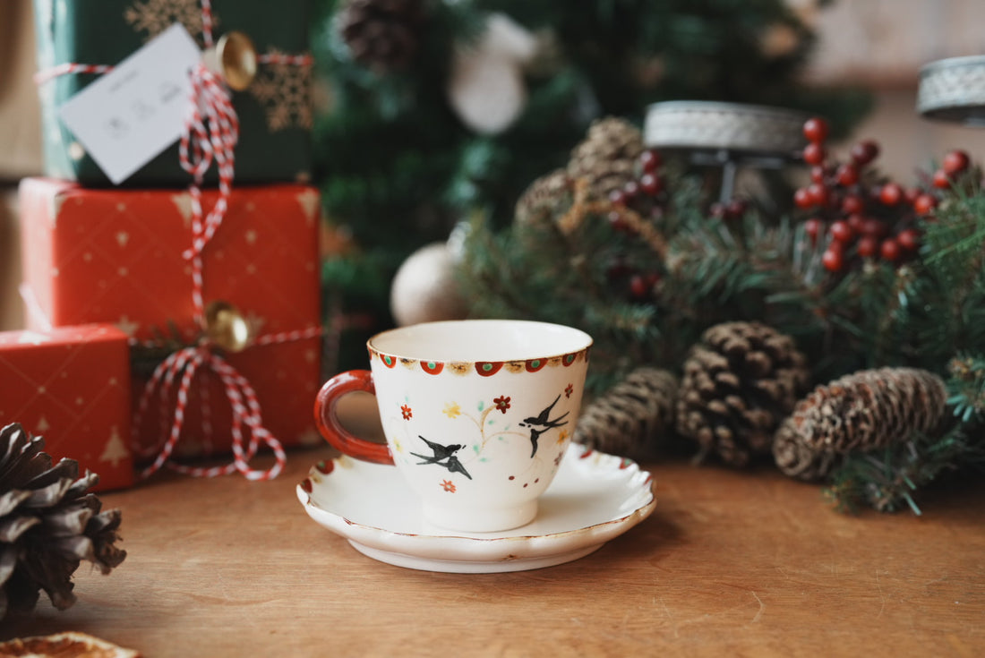 Misao Yajima 矢島操 Mug with Saucer Set MY04