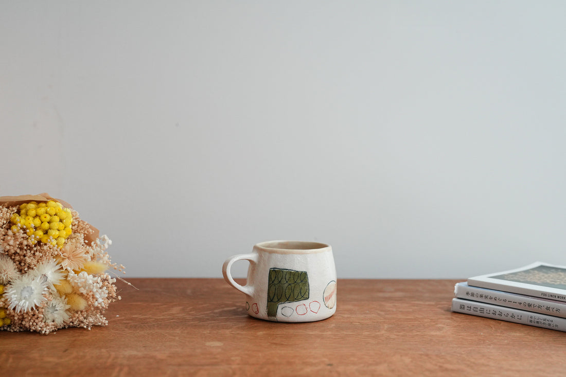 Hapun Pottery 拝志睦子 Mug HP03