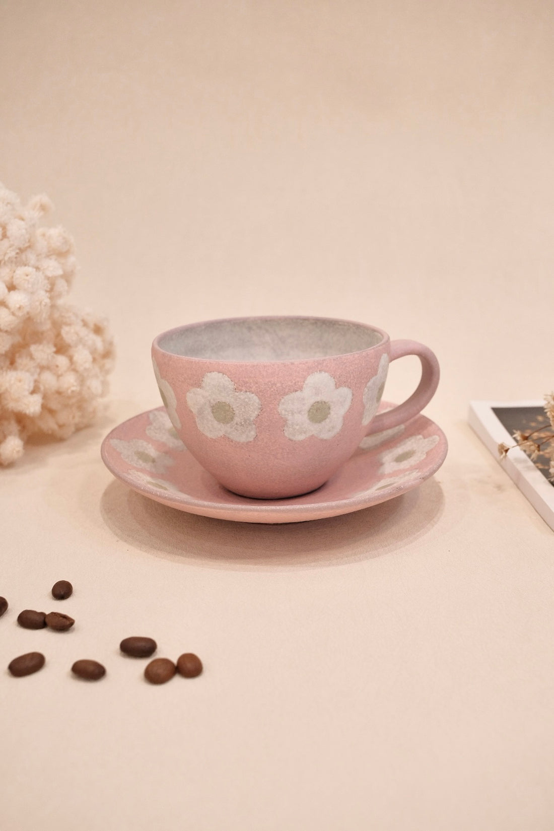 Kei Mitsumochi ミツ持啓 Flower Mug - Pink KM57