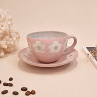 Kei Mitsumochi ミツ持啓 Flower Mug - Pink KM57