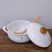 Japan Noda Horo Pochika White Pot