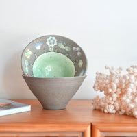 Akemi Nakamura 中村明美 Flower Ramen Bowl AN18