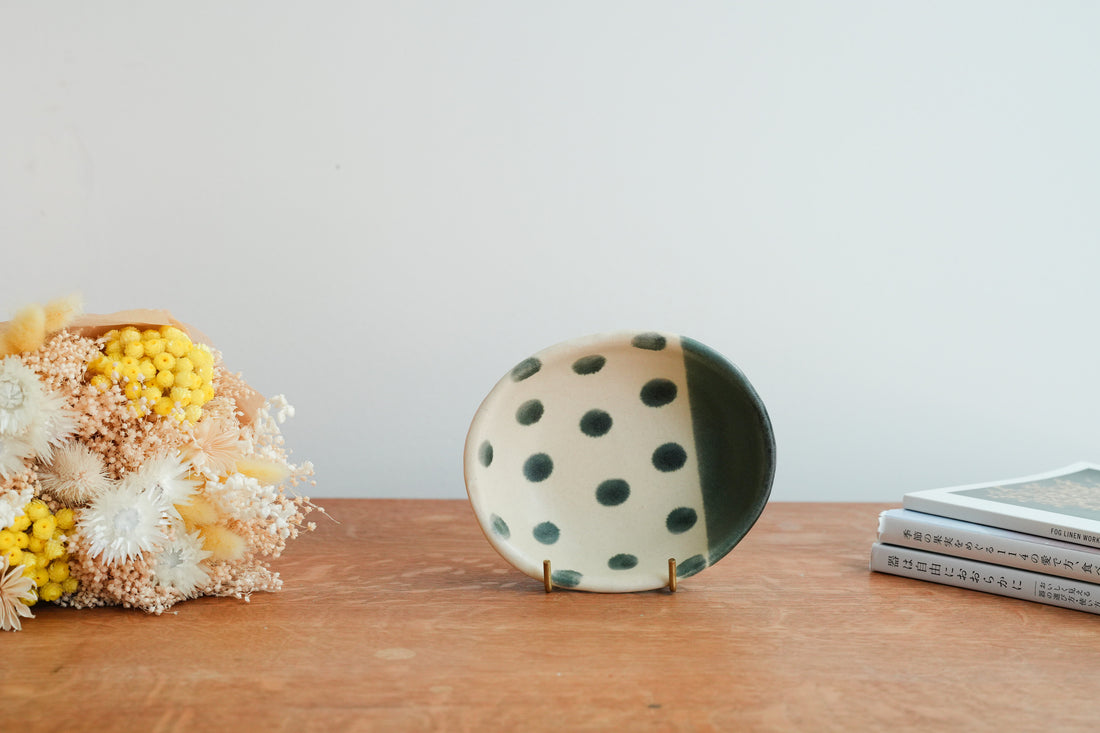 Ken Aoki 青木挙 Small Oval Bowl KE12