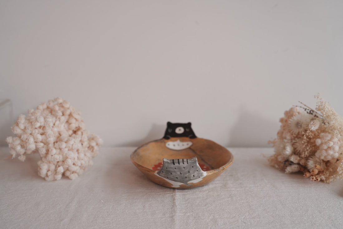 Fumiko Tsuchihashi 土橋文子 - Oval Deep Plate FT13 #5