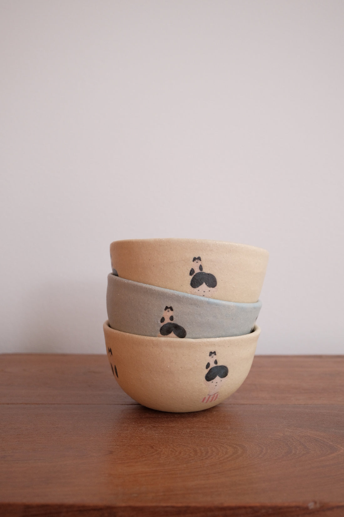 Aya Watanuki 綿貫彩 Rice Bowl - Blue