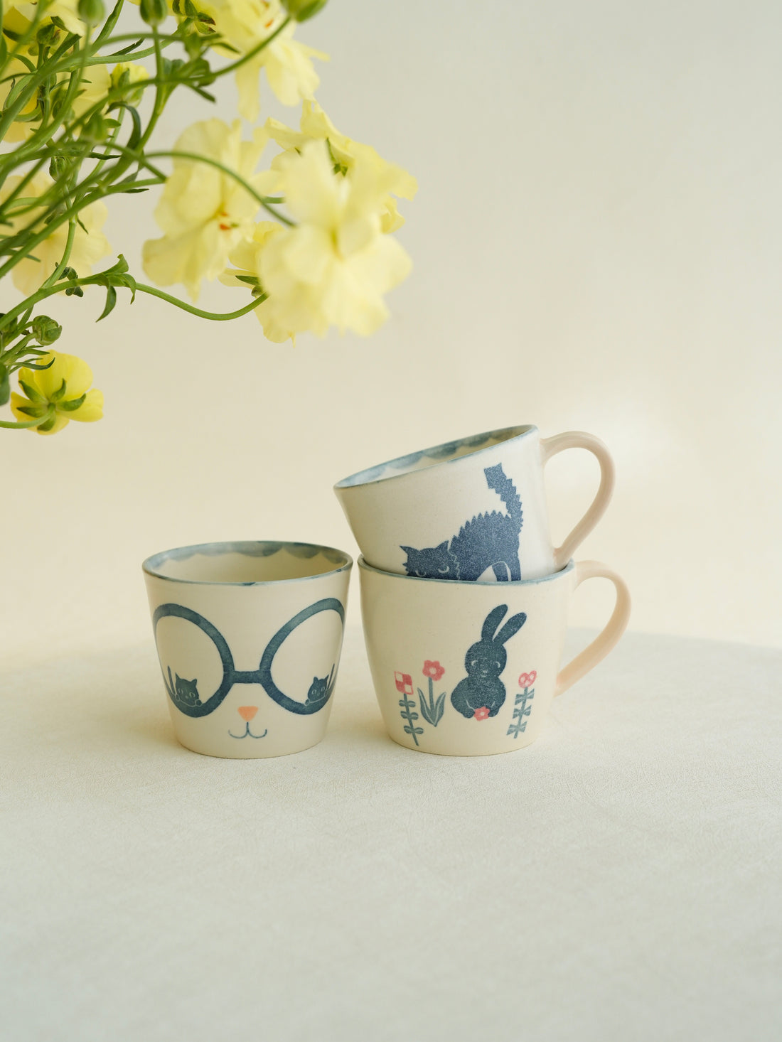 Notari - Animal Mug - Pink NO01