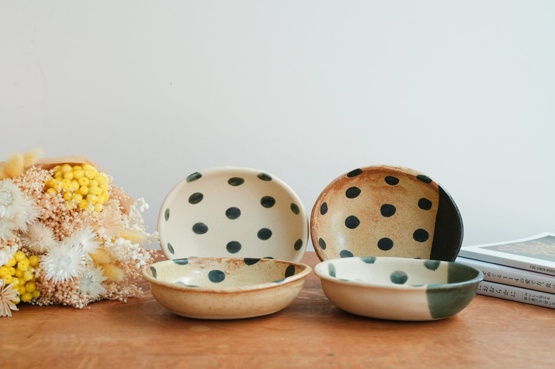 Ken Aoki 青木挙 Small Oval Bowl KE12