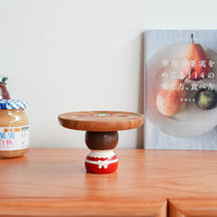Kiezakka 木繪雜貨 Pedestal Plate - Strawberry KZ03