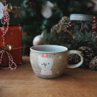 Haruko Harada 原田晴子 Christmas Round Mug - HH37