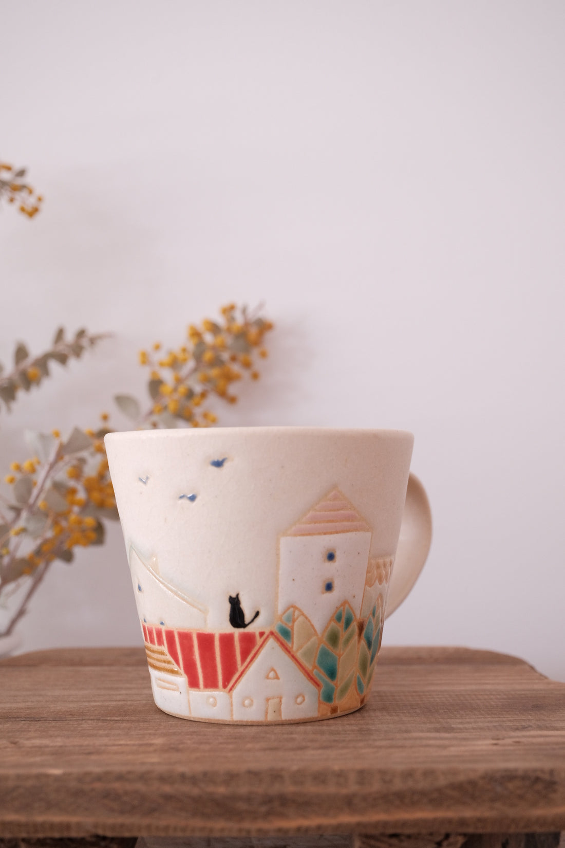 Makiko Furukawa 古川真紀子 City View Mug - Large