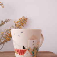 Makiko Furukawa 古川真紀子 City View Mug - Large