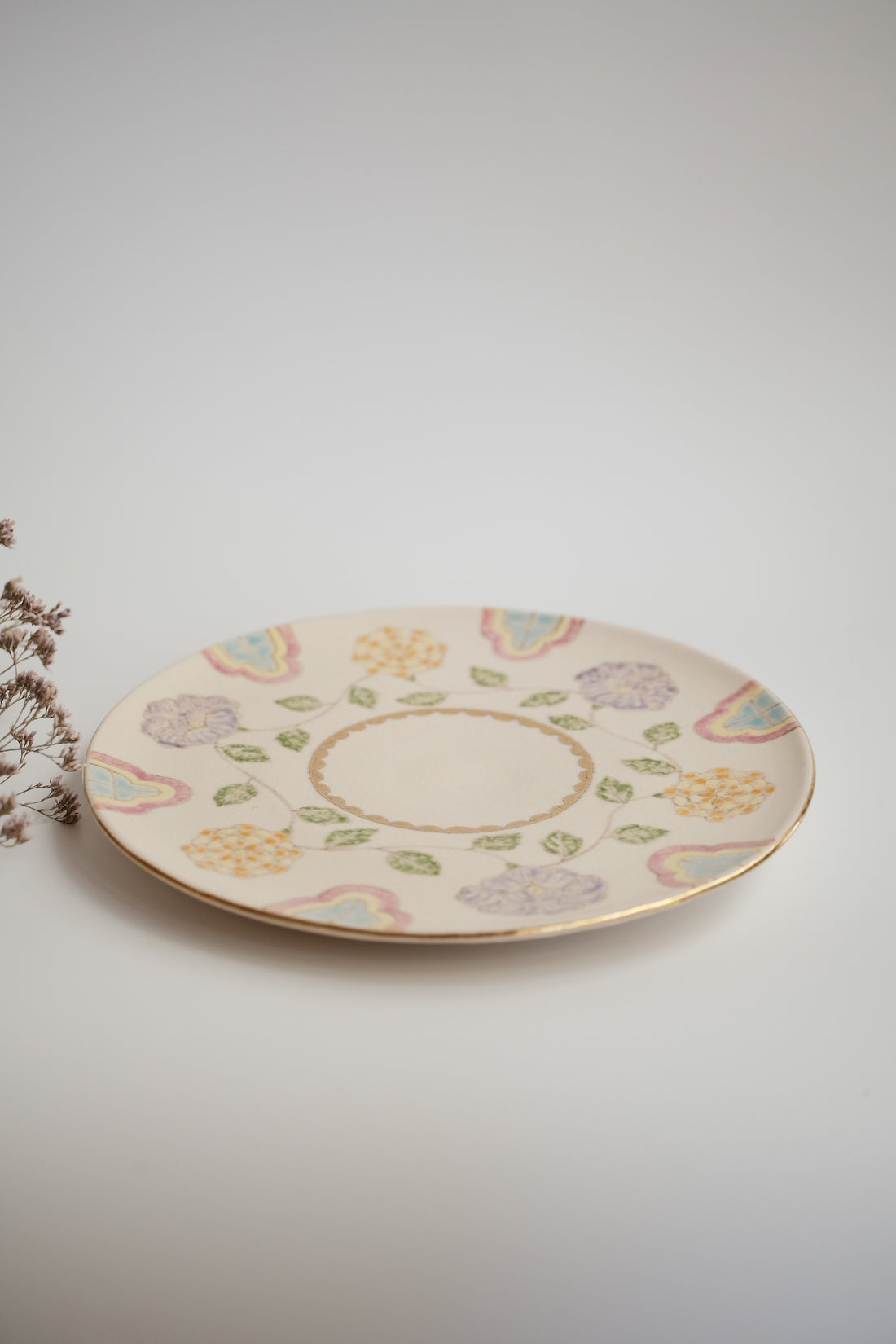 Taki Tomoda 友田多紀 Garden Large Plate - TT18