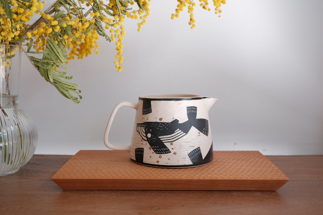 Shirogarasu Studio Humpback Whale Coffee Jug