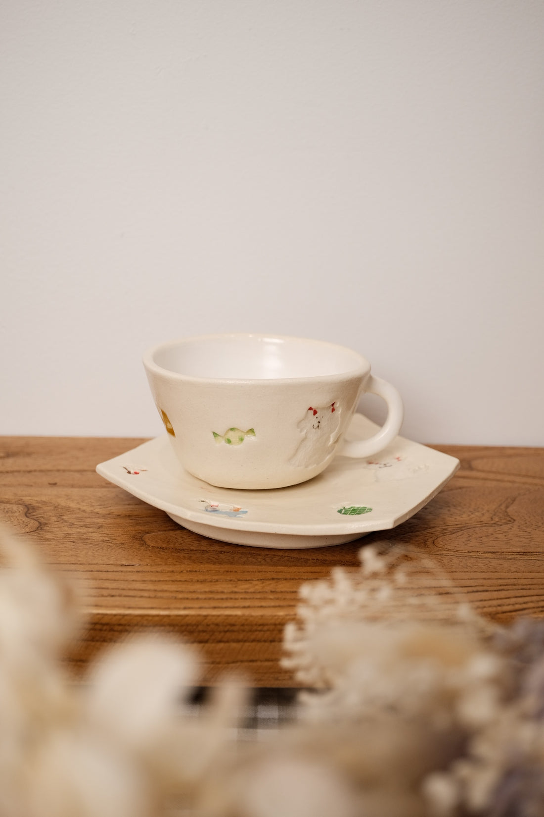 Fukuda Yuko 福田友子 Hexagonal Plate FU06