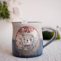 Tsubouchi Mayumi 坪内真弓 Hand Painted Mug MT09 - #8