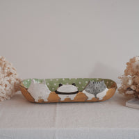 Fumiko Tsuchihashi 土橋文子 - Large Oval Deep Plate FT20 #1