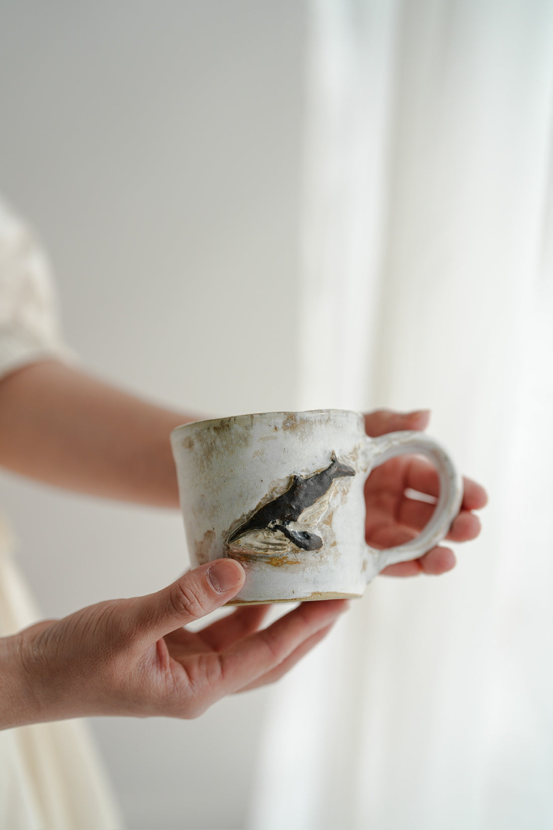 Tatsuo Horimizu 堀水達雄 Whale Mug TH02