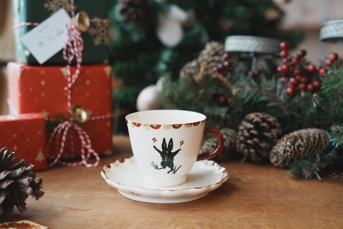 Misao Yajima 矢島操 Mug with Saucer Set MY04