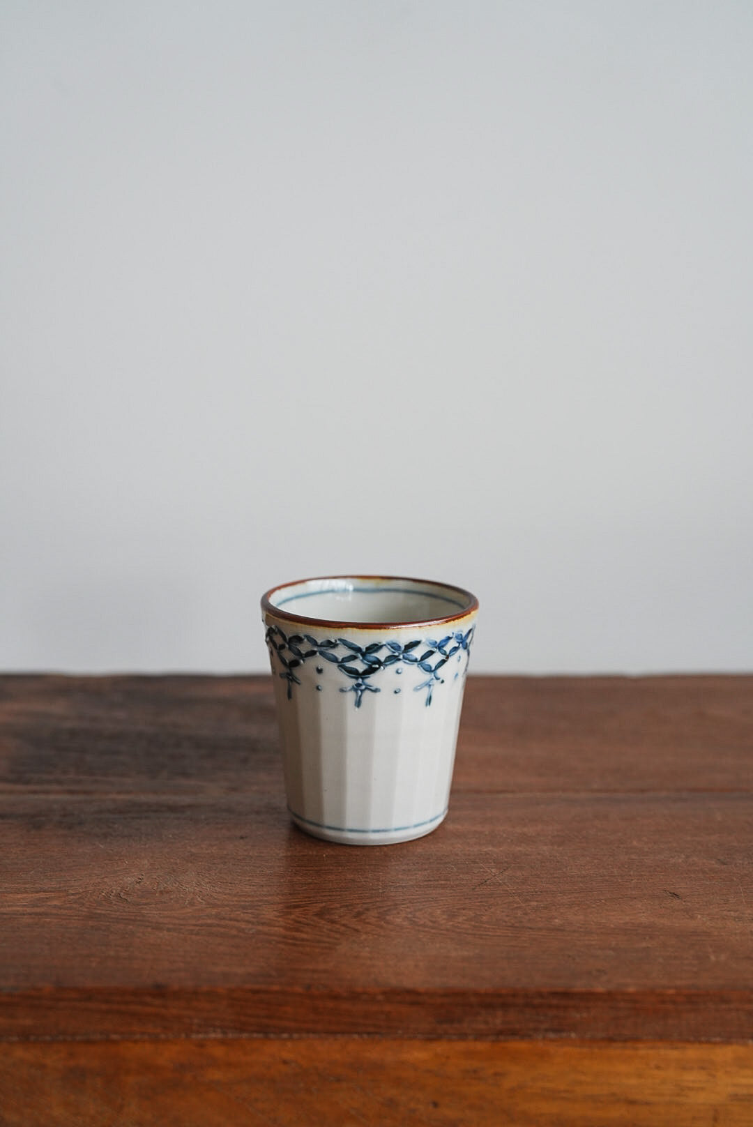 Kazuaki Shimura 志村和晃- Sometsuke Shippo Pattern Cup KAS04