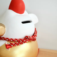 Yakushigama 薬師窯 Lucky Cat Money Jar